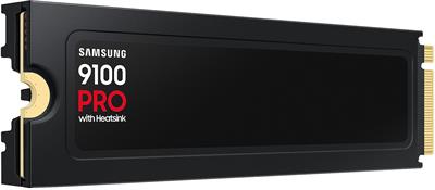 Samsung 1TB 9100 PRO with Heatsink MZ-VAP1T0CW Okuma 14700MB Yazma 13300MB PCIe 5.0 NVMe M.2 SSD