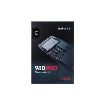 Samsung 2TB 980 Pro 7000MB-5100 MB-sn NVMe M.2 SSD MZ-V8P2T0BW Harddisk