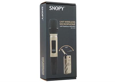 Snopy SN-U22 Gold UHF Kablosuz El Mikrofon