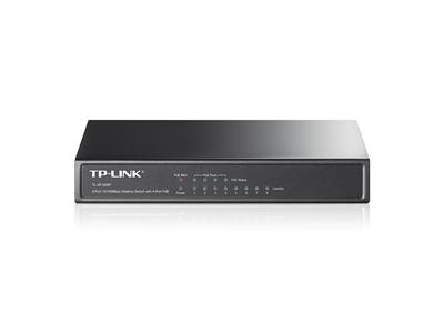 Tp-Link TL-SF1008P 8 Port 4 Port Poe+ 10-100 Mbps Switch Çelik Kasa