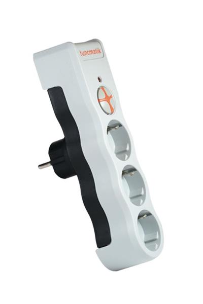 Tunçmatik TSK5083 3li Enerji Koruma Powersurge Beyaz 525 JOULE