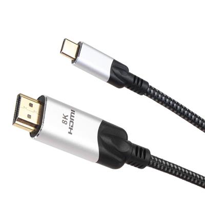 Vcom CU423MCV-1.8 Siyah 1.8MT Type-C To Hdmi 2.0V Kablo