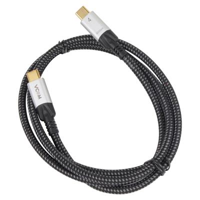 Vcom CU560-1.2 Type-C to Type-C 1,2m 40Gbps USB4 5A Şarj Kablosu