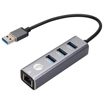 Vcom DH312B Usb 3.0 To USB3.0-3+RJ45 Çoklayıcı