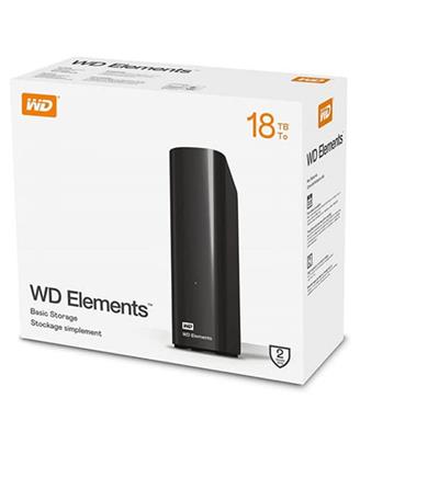Wd 18TB Elements 3.5