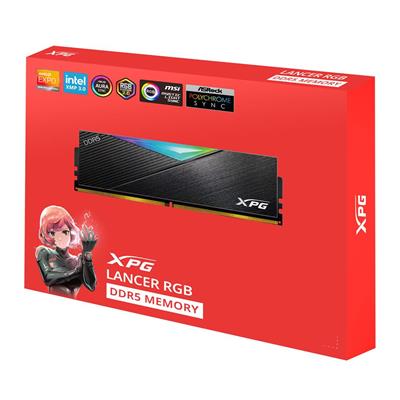 XPG 16GB-2 Lancer RGB DDR5 6000MT-s PC5-48000 CL 30-40-40 1.35V Soğutuculu PC Ram