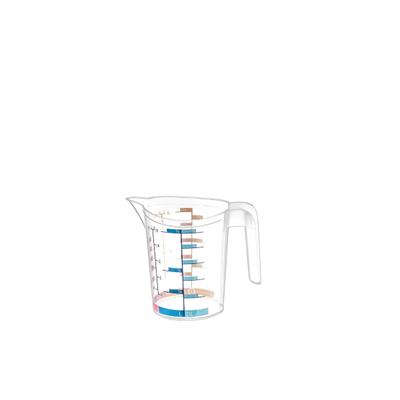 0,5 Litre Multi Ölçü Kabı