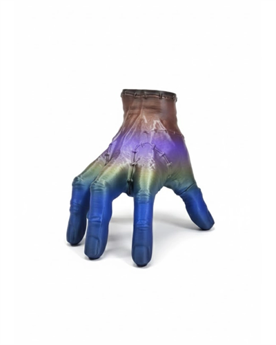 3D Multicolor El Biblo 27x22 cm Sanatsal ve Dikkat Çekici Dekor