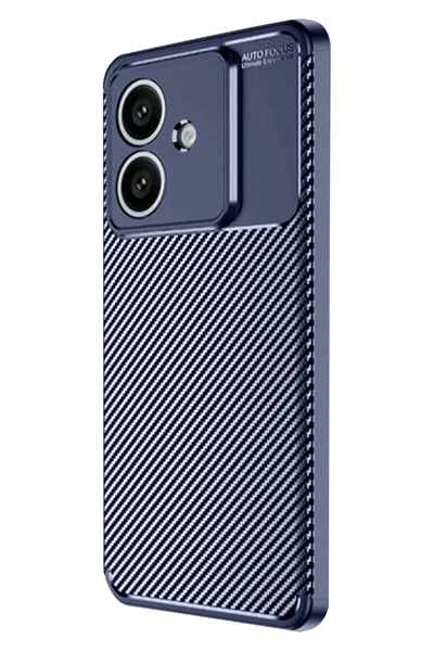 A3 Kılıf Auto Focus Karbon Kapak - Lacivert