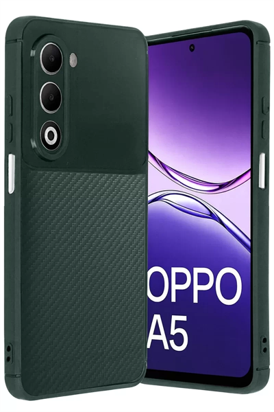 A5 4G Auto Focus Karbon Kapak - Koyu Yeşil