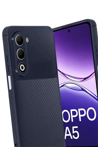A5 4G Auto Focus Karbon Kapak - Lacivert
