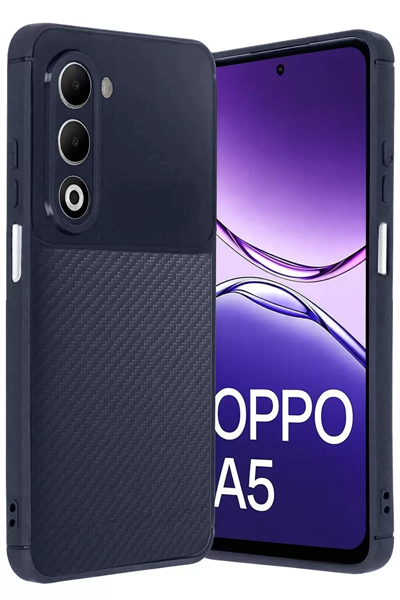 A5 4G Auto Focus Karbon Kapak - Lacivert