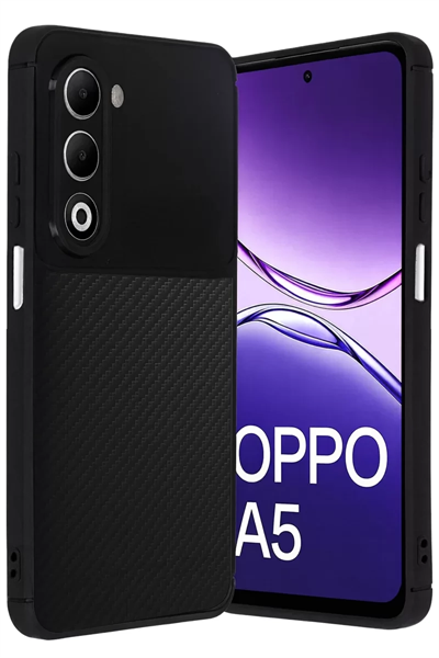 A5 4G Auto Focus Karbon Kapak - Siyah