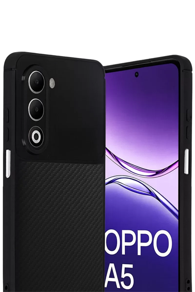 A5 4G Auto Focus Karbon Kapak - Siyah