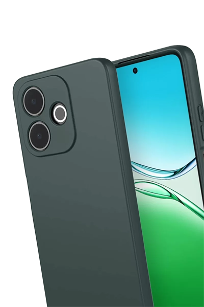 A5 Pro 4G First Silikon - Koyu Yeşil