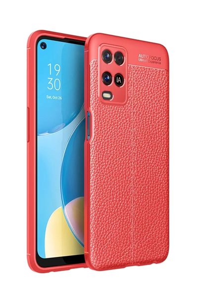 A54 4G Kılıf Auto Focus Kapak - Kırmızı