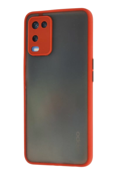A54 4G Kılıf Montreal Silikon Kapak - Kırmızı