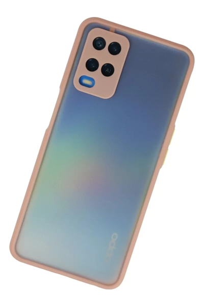 A54 4G Kılıf Montreal Silikon Kapak - Pembe