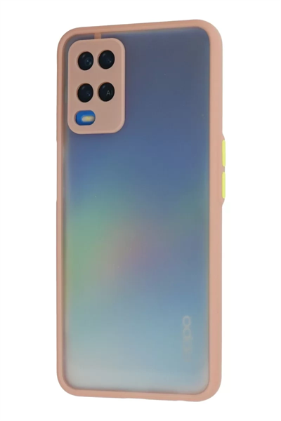 A54 4G Kılıf Montreal Silikon Kapak - Pembe