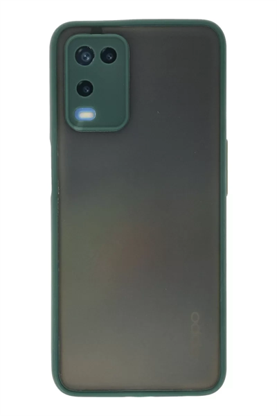A54 4G Kılıf Montreal Silikon Kapak - Yeşil