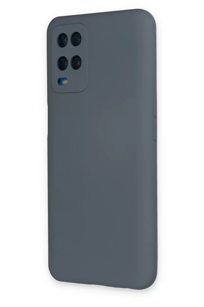 A54 4G Kılıf Nano içi Kadife Silikon - Gri