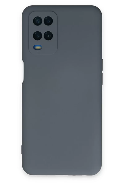 A54 4G Kılıf Nano içi Kadife Silikon - Gri