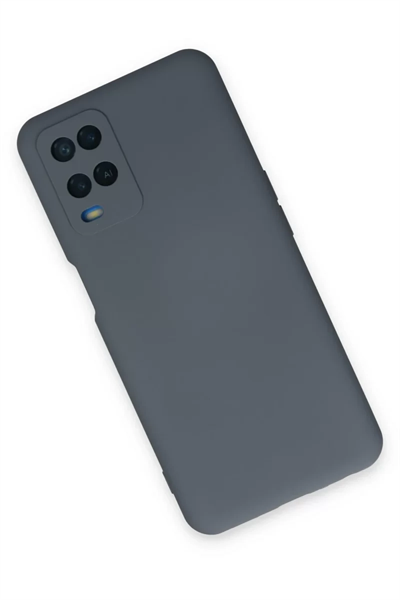 A54 4G Kılıf Nano içi Kadife Silikon - Gri