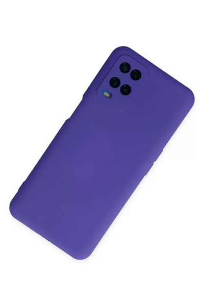 A54 4G Kılıf Nano içi Kadife Silikon - Mor