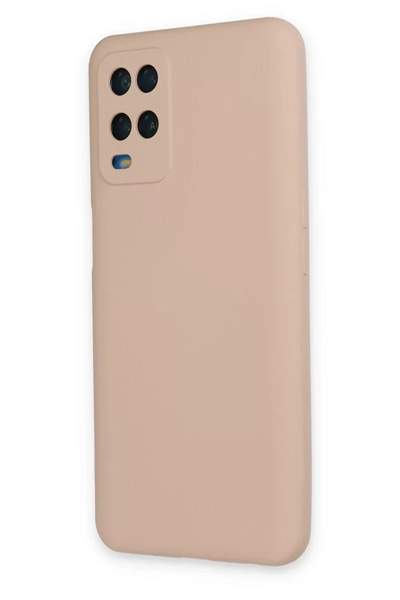 A54 4G Kılıf Nano içi Kadife Silikon - Pudra