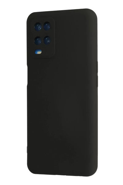 A54 4G Kılıf Nano içi Kadife Silikon - Siyah
