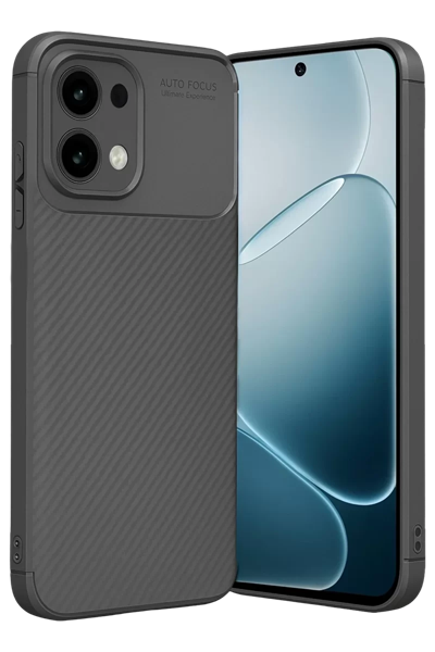 A6 Pro 4G Auto Focus Karbon Kapak - Gri
