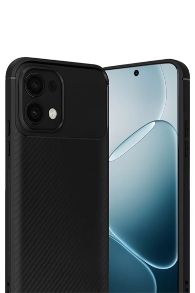 A6 Pro 4G Auto Focus Karbon Kapak - Siyah