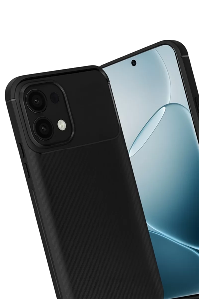 A6 Pro 4G Auto Focus Karbon Kapak - Siyah