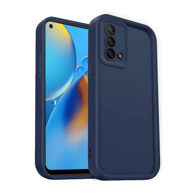 A74 4G Kılıf Viera Silikon - Lacivert