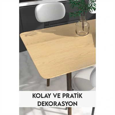 Ahşap Görünümlü Kendinden Yapışkanlı Kaplama Folyosu 5 Metre