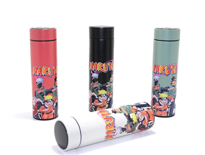 Anime Baskılı Dijital Göstergeli Termos 500 ml Model 3