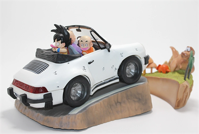 Anime Dragon Ball Son Goku, Kuririn, Usta Roshi Figürü 17 Cm