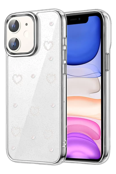 Apple iPhone 11 Fiyonk Desenli Kapak - Desen 10