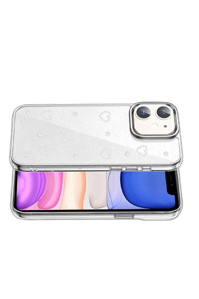 Apple iPhone 11 Fiyonk Desenli Kapak - Desen 10