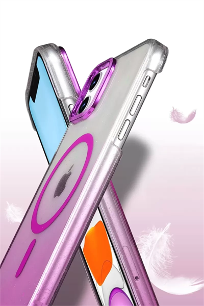 Apple iPhone 11 Glossy Magsafe Kapak - Siyah