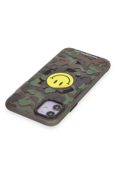 Apple iPhone 11 Kılıf Apollo Magneticsafe Desenli Kapak - Apollo Siyah - 4