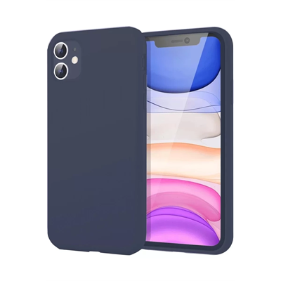 Apple iPhone 11 Kılıf First Silikon - Lacivert