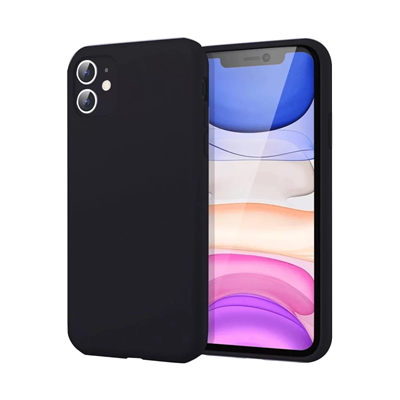 Apple iPhone 11 Kılıf First Silikon - Siyah