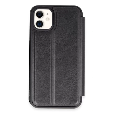 Apple iPhone 11 Kılıf Flip Cover - Siyah