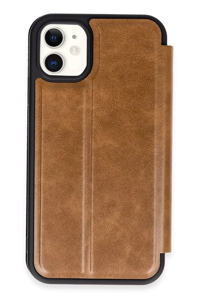 Apple iPhone 11 Kılıf Flip Cover - Taba