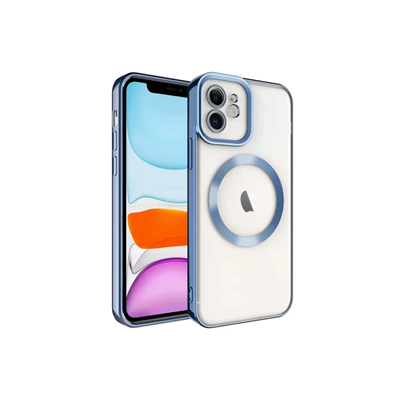 Apple iPhone 11 Kılıf Kross Magneticsafe Kapak - Sierra Blue