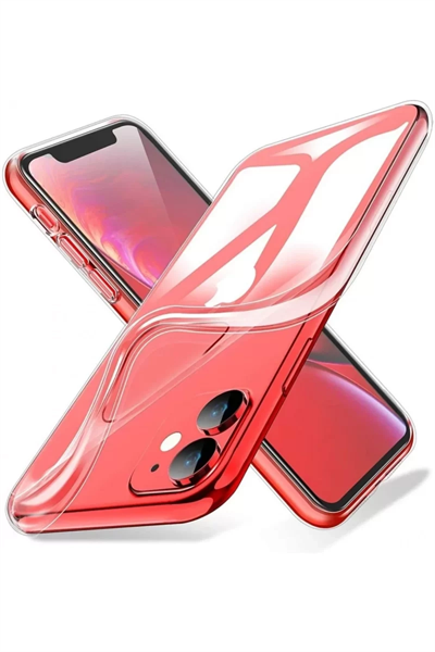 Apple iPhone 11 Kılıf Lüx Şeffaf Silikon