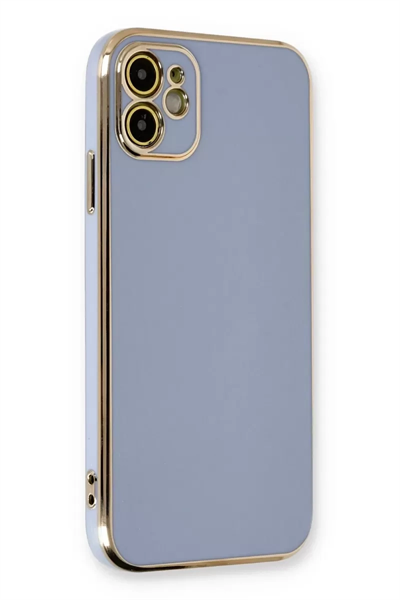 Apple iPhone 11 Kılıf Volet Silikon - Mavi
