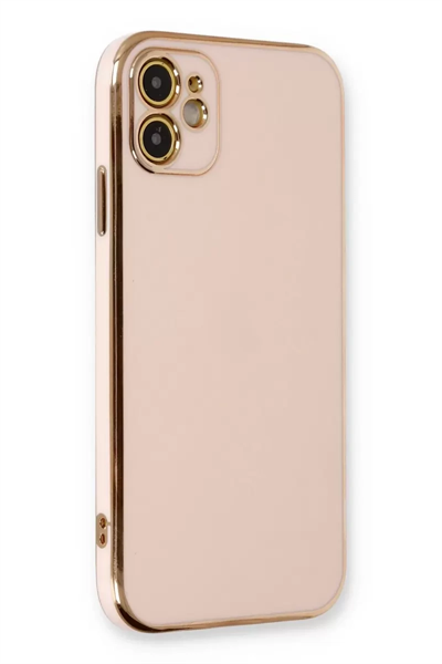 Apple iPhone 11 Kılıf Volet Silikon - Pembe