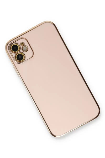 Apple iPhone 11 Kılıf Volet Silikon - Pembe